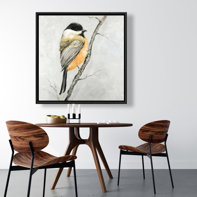 "Petite mésange charbonnière" sur toile