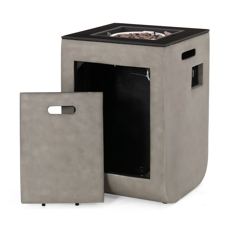 19.5" COLUMN MGO FIRE PIT - 30,000BTU