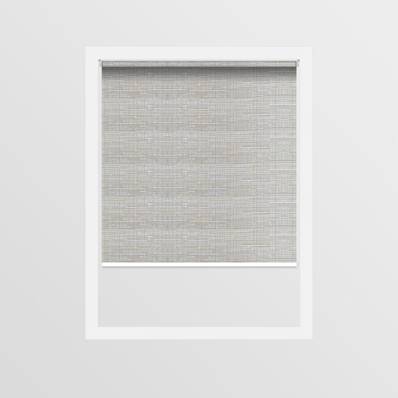 Rideau roulant transparent gris, Grey, L 77 po x L 72 po