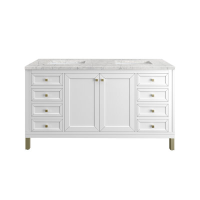 Chicago 60'' W Double Vanity