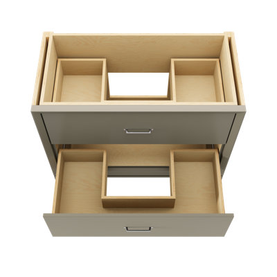 Alexandra Two-Drawer Single Bath Vanity