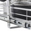 Organisateur de rangement coulissant / coulissant en acier chromé polyvalent Glidez pour utilisation sous l'armoire avec conception à 2 niveaux-620801764-637285908