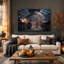 Art mural rétro sur toile d'Halloween-1599584567