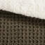 Édredon en chenille texturé gaufré pour lit double / grand lit - rembourrage 100% tout confort-119384101