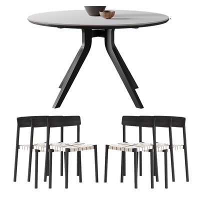 Table de salle à manger française rétro