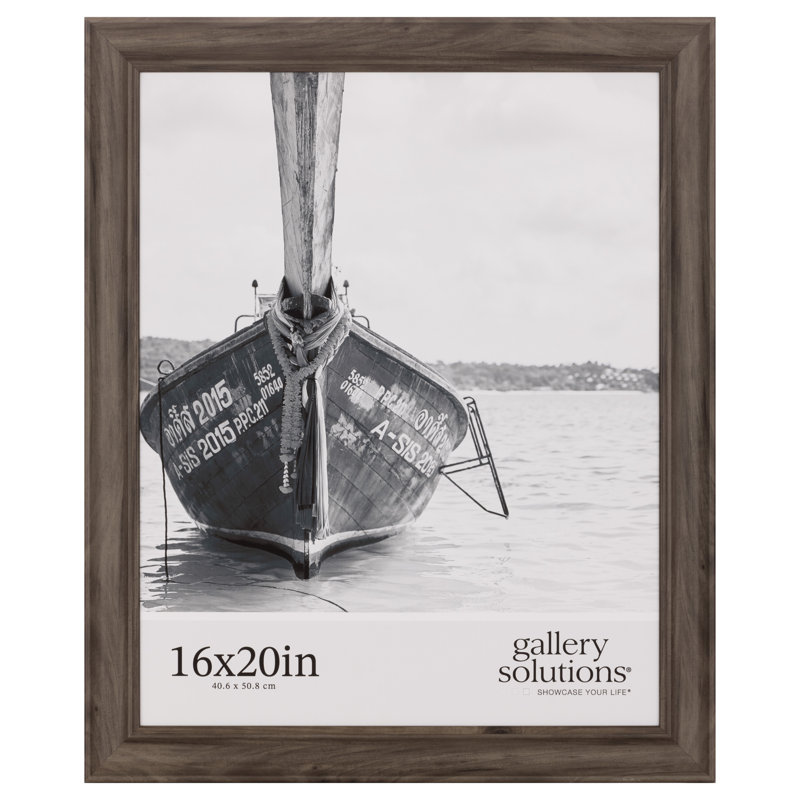 Grand cadre photo Gallery Solutions, Gris, 16 po x 20 po