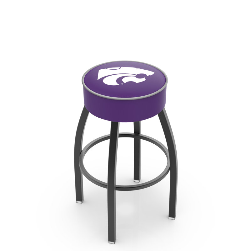 Tabouret de bar et de comptoir NCAA, Kansas State, Noir, Tabouret de bar (assise de 30 po de hauteur)