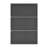 Alcantera Rectangle Metal Frame Wall Mirror - Simple and Elegant Modern Design-57059379-57059389
