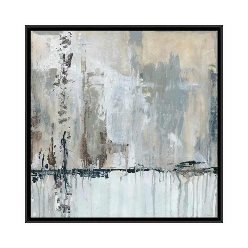 «Midtown Music», reproduction sur toile, H 18 po x l 18 po x p 1,5 po, Toile avec cadre noir