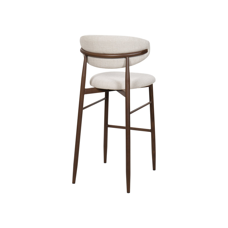 Maust Metal Bar Stools With Cushion (Set of 2)
