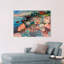 Shore With Red House by Edvard Munch - No Frame Print on Canvas-41325442