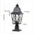Outdoor Post Lights Lamp Post Light Fixture, Waterproof Aluminum Housing With Glass, Fence Post Deck Lighting For Garden, Patio, Pathway