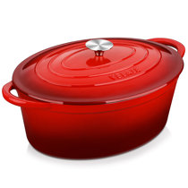 Enameled Cast Iron Dutch Oven | 5.7QT/5.4L