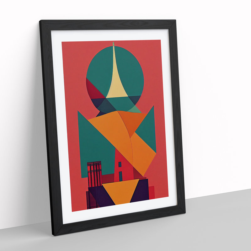 Bold Architecture No.1 - Print, White, Black Framed, 66cm H x 48cm W x 2cm D