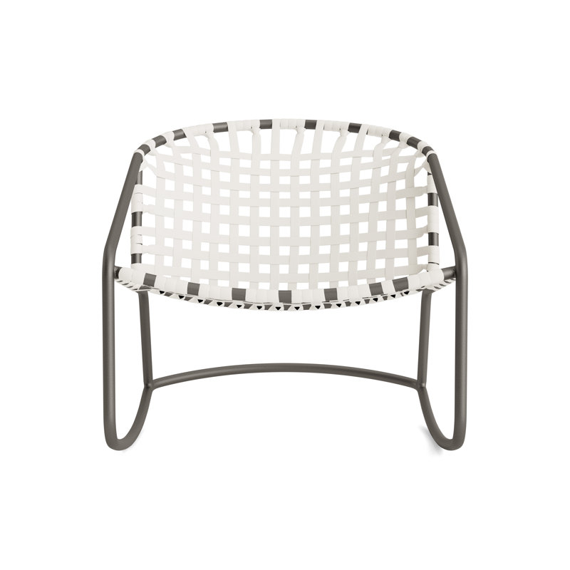 Kantan Outdoor Lounge Chair, Mica/White Lite