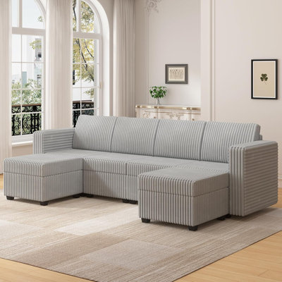 Canapé modulaire 6 pièces Javianna