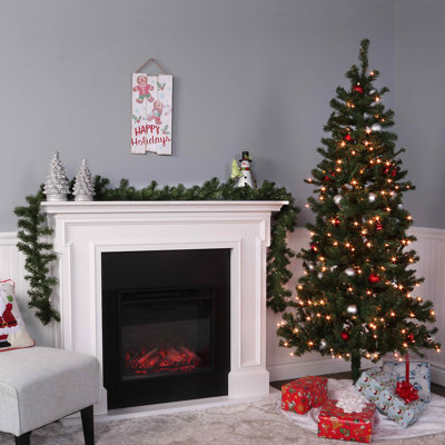 Canadian 78' Lighted Fir Christmas Tree