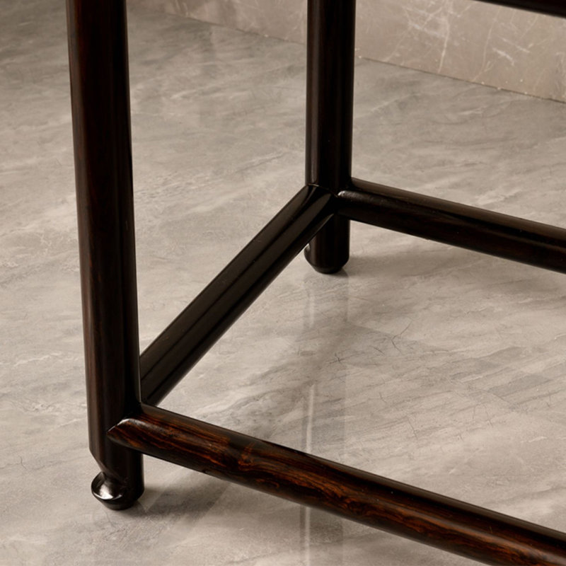 Rectangular flower shelf floor double layer storag