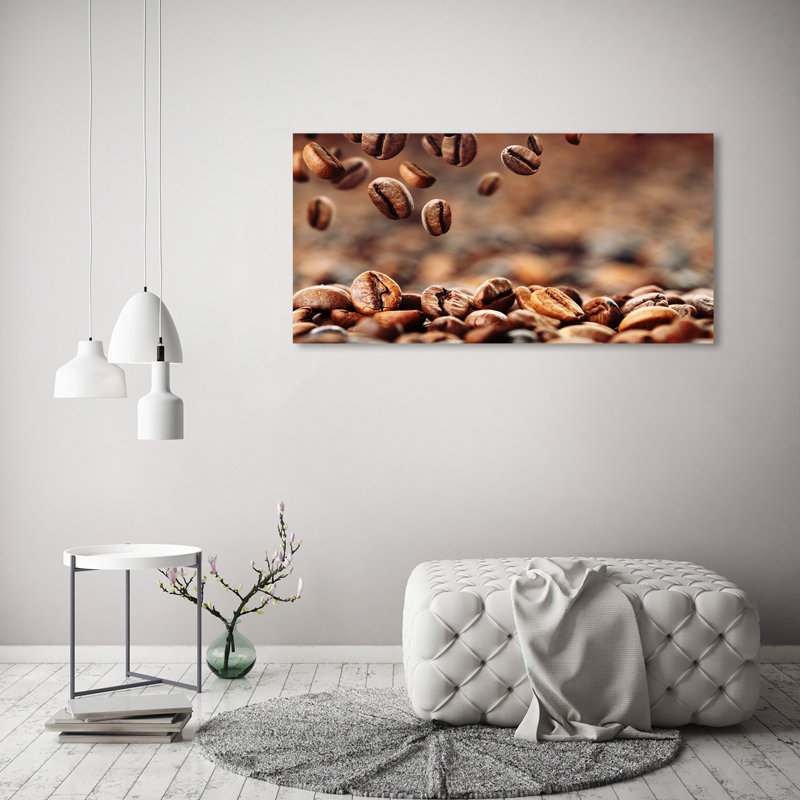 Coffee Beans - Wrapped Canvas Print