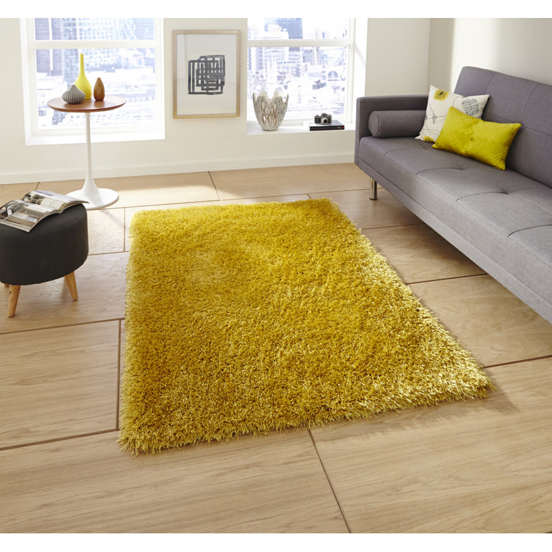 Rochdale Solid Colour Area Rug, Rectangle 60 x 115cm