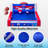 13Ft Inflatable Basketball Hoop Game with 5 Hoops & Blower – Includes Balls & Carry Bag