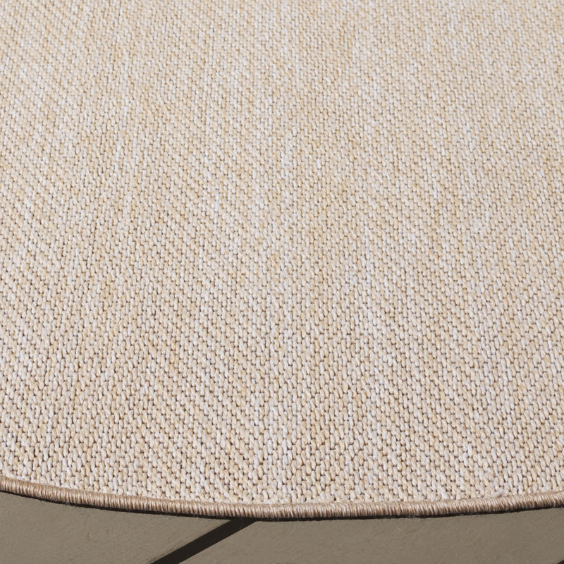 Tapis beige Sisal Performance 104, Rond 6 pi 7 po
