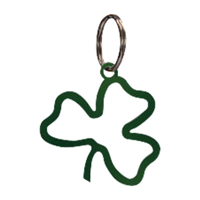 Village Wrought Iron 2'' W Green Key Chain