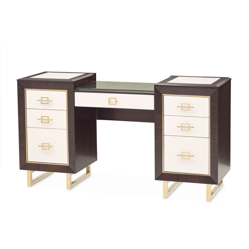 Bureau de coiffeuse Belmont Place - Espresso