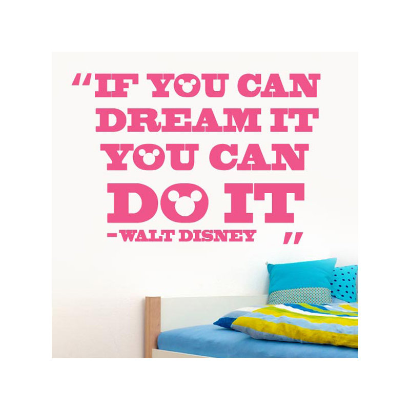 Wall Decal, Pink, Large