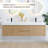 Siena 72" Wall-mounted Double Bathroom Vanity with White Artificial Drop-in Sink without Mirror