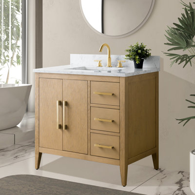 36" Single Bathroom Vanity Set