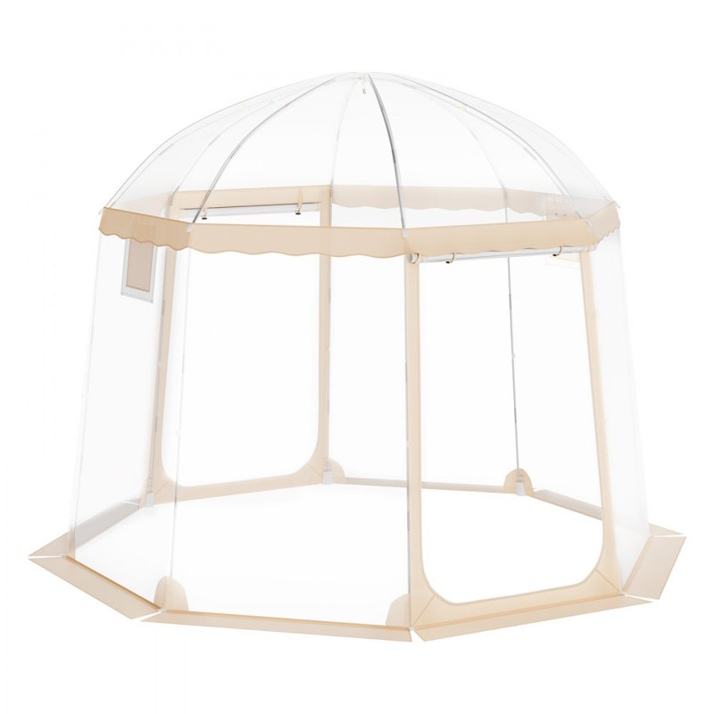 Abri de tente de sport, H 82,80 po x l 120 po x P 120 po