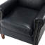 Farleigh Faux Leather Armchair-1128545189