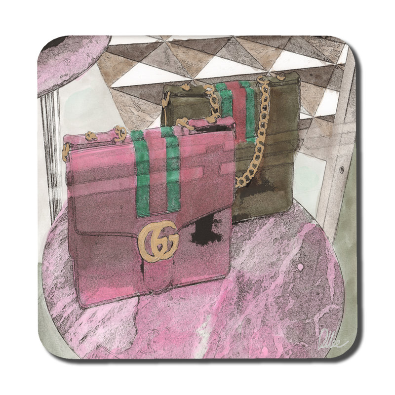 Square 6 Piece Coaster Set