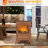Electric Fireplace Heater with Realistic LED Flames-1963493503