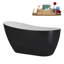 Baignoire autoportante et plateau 55 "avec drain interne Streamline-112235521