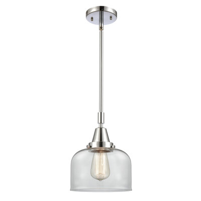 Luminaire suspendu 1 lumière à une cloche