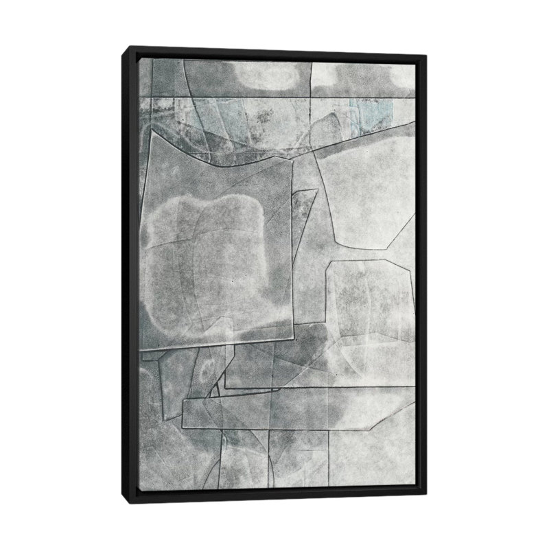 « codex », impression sur toile, H 26 po x l 18 po x P 1,5 po, Toile avec cadre noir, Pas de tapis