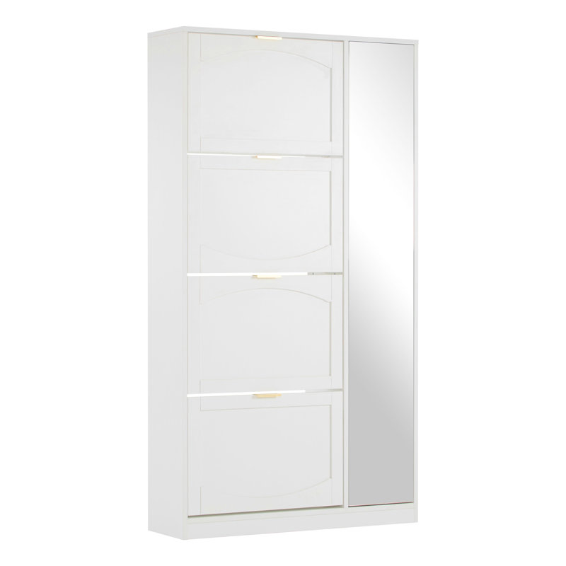 16 Pair Shoe Storage Cabinet