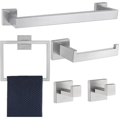 Ensemble de 5 accessoires de quincaillerie de salle de bain