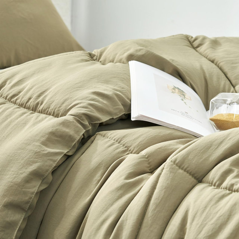 Twin Driftwood Rock Down Alternative Comforter Set