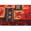 Tapis rouge Rizbaft 3 pi 6 po x 6 pi 9 po