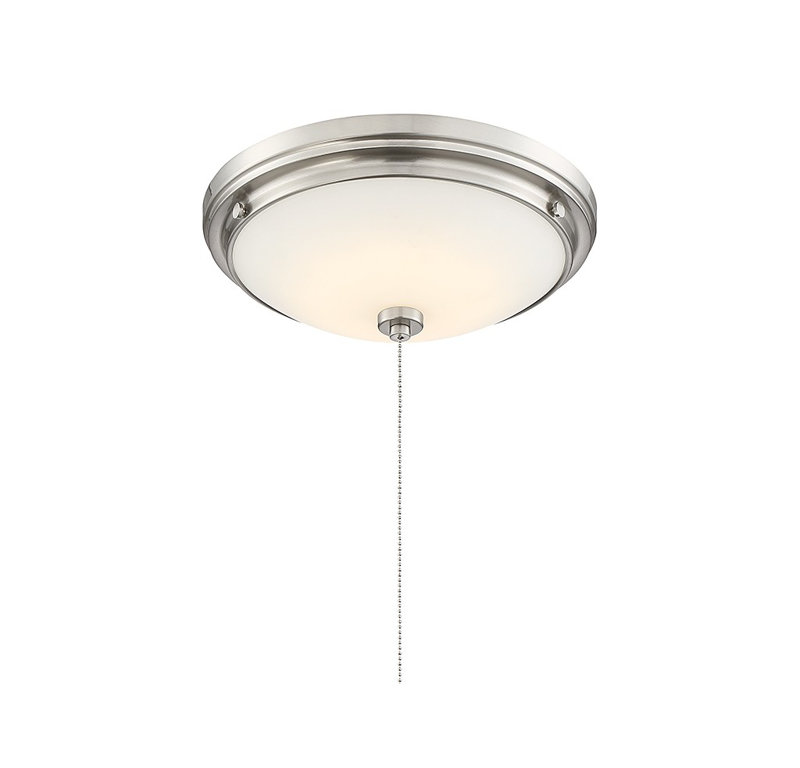 Ventilateur de plafond bol 1 lumière DEL