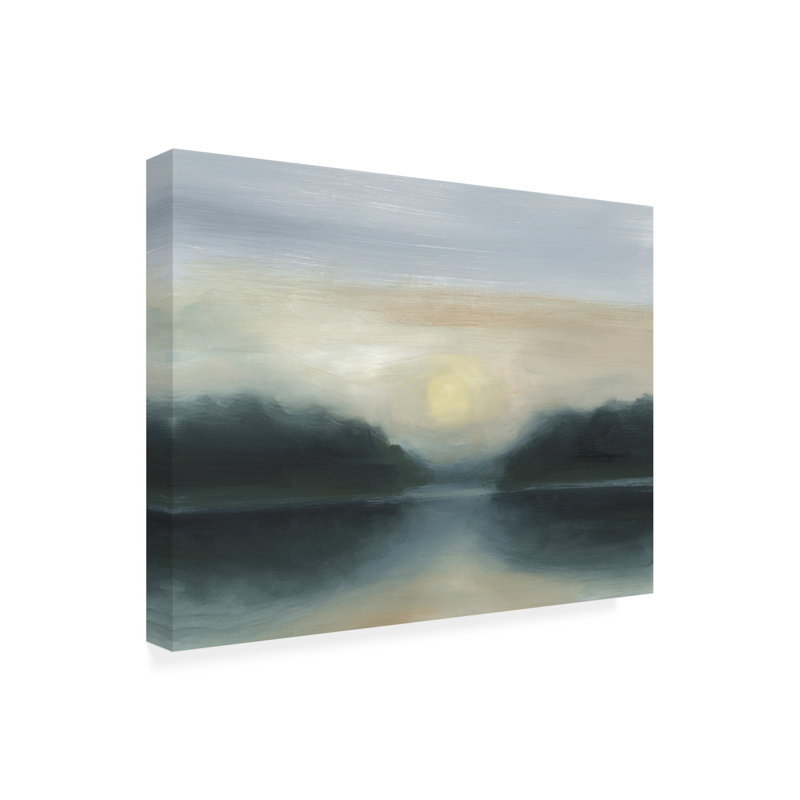 Art mural sur toile tendue - «Last Sunset of Spring I» par Ethan Harper pour décoration de salon, de chambre à coucher ou de bureau - 24 x 32