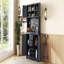 Armoire de bar à café bleu foncé