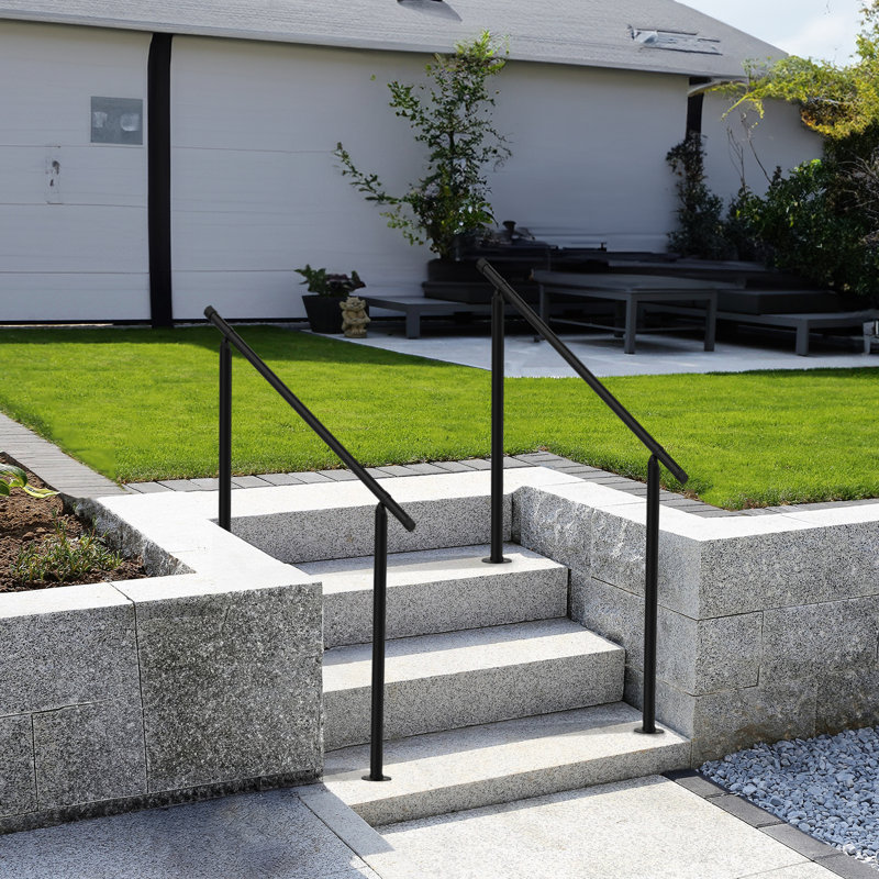 Rampe d'escalier simple double