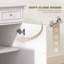 Buffet, armoire de rangement moderne 54 po, blanc