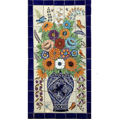 Murale de tuiles mexicaines TalaMex