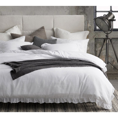  Housse de couette en satin de coton 300TC de fabrication portugaise