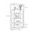 Minimalist multi-layer acrylic bookcase-1787277764